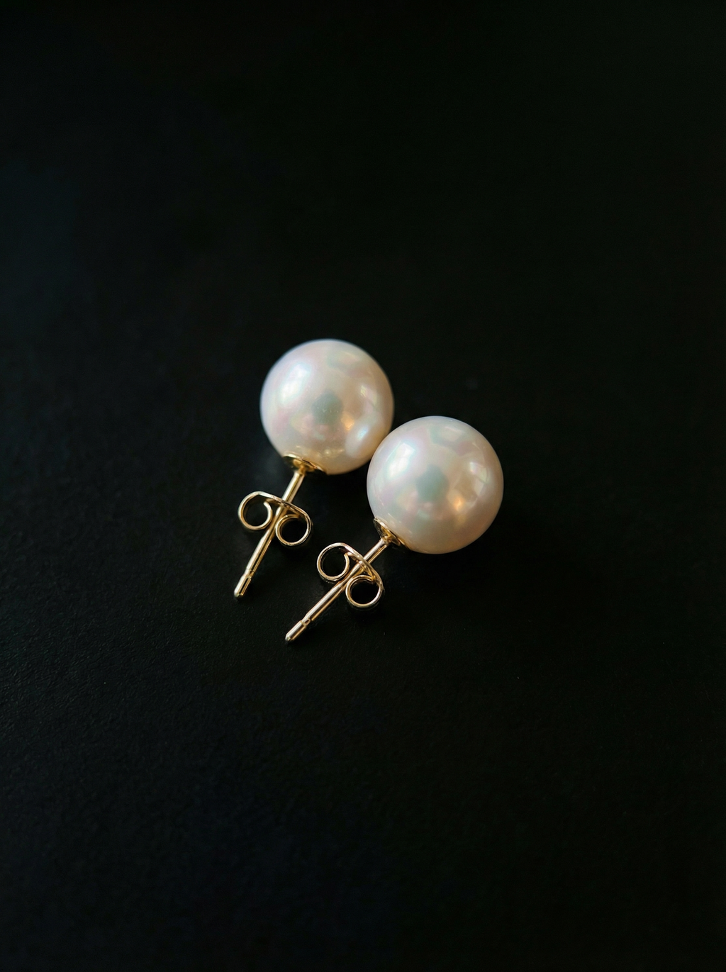 Classic Anchor Pearl Earrings