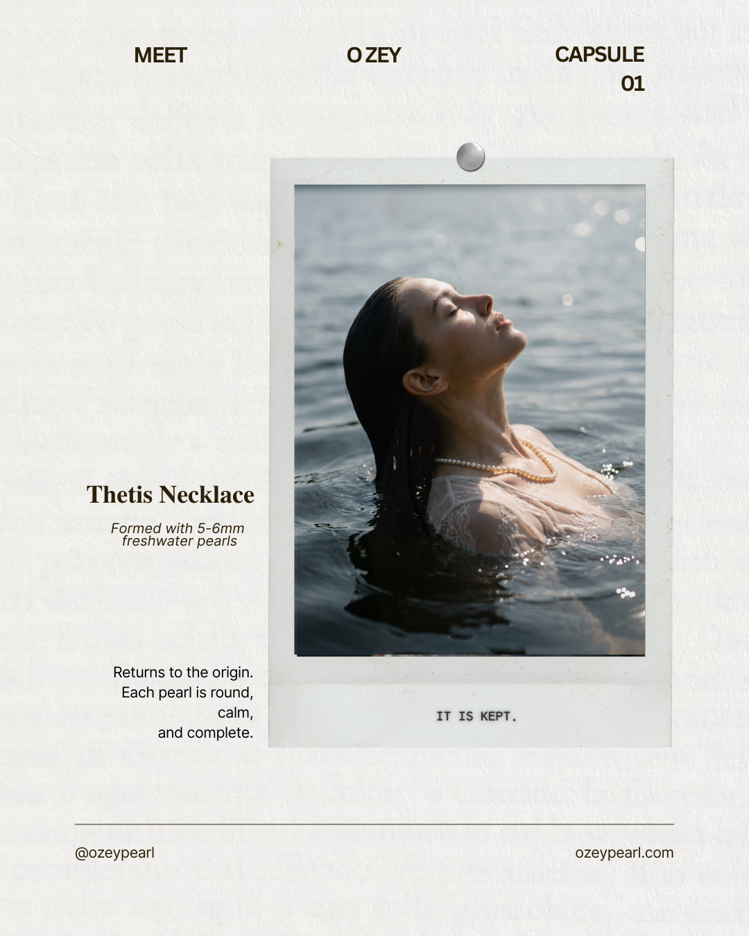 Thetis Pearl | Collar Necklace