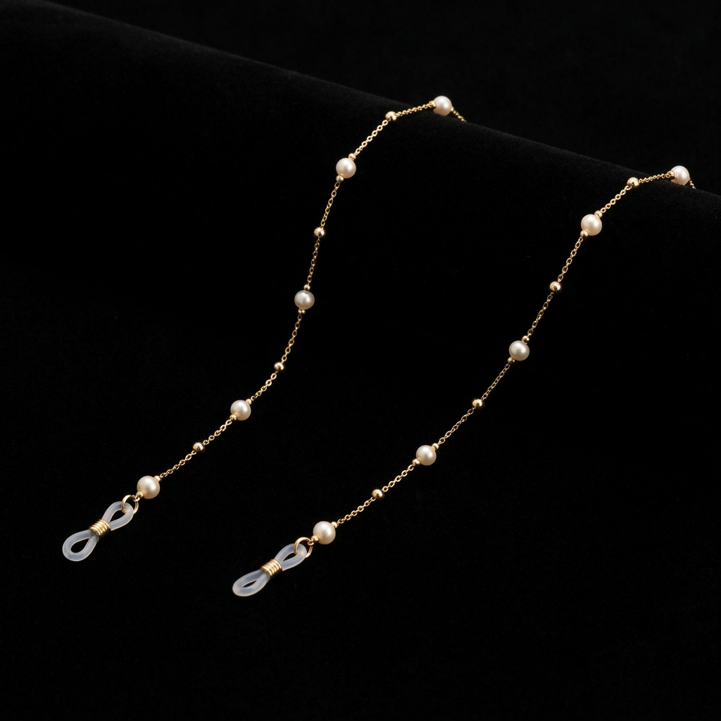 Bead Pearl Glasses Chain | Eyewear Necklace